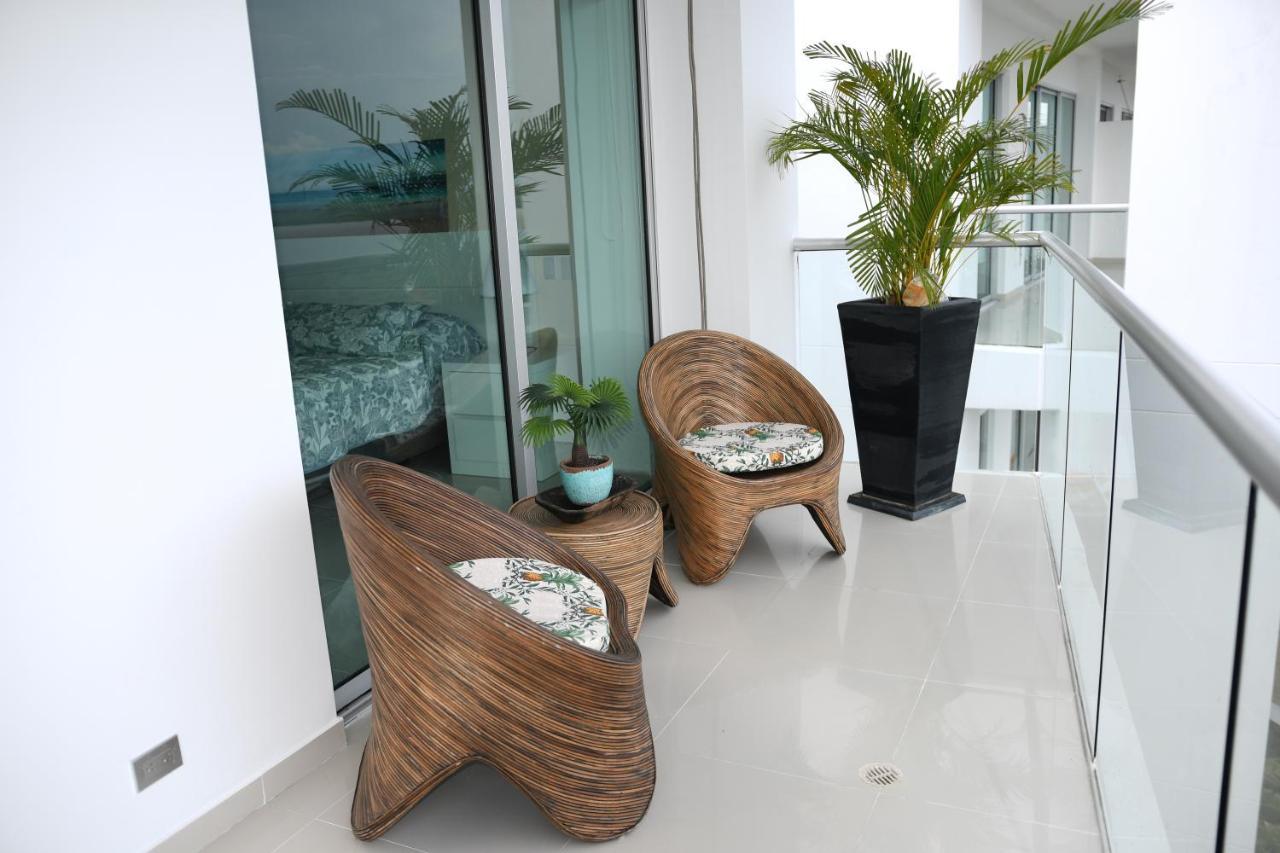 Hermoso Apartamento Con Todas Las Comodidades Acceso Directo A La Playa Morros Epic Sector La Boquilla Cumple Protocolos De Bioseguridad Cartagena Exterior photo