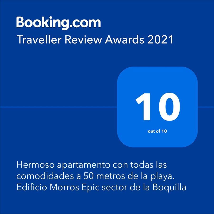 Hermoso Apartamento Con Todas Las Comodidades Acceso Directo A La Playa Morros Epic Sector La Boquilla Cumple Protocolos De Bioseguridad Cartagena Exterior photo