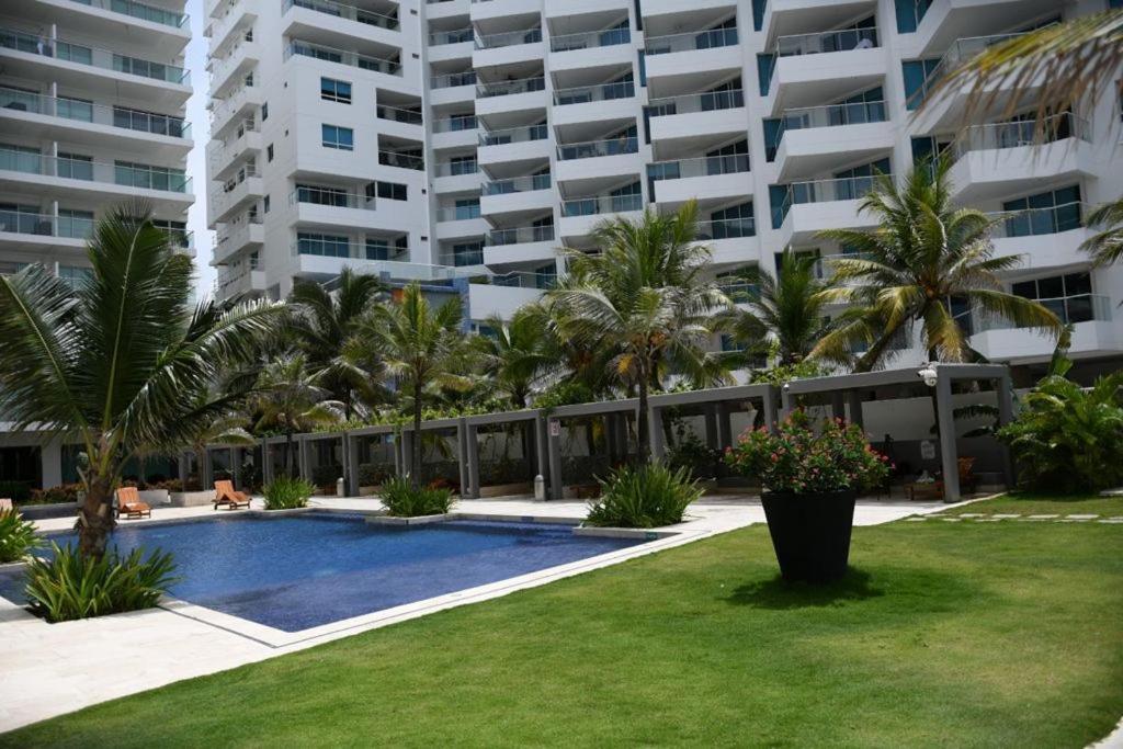 Hermoso Apartamento Con Todas Las Comodidades Acceso Directo A La Playa Morros Epic Sector La Boquilla Cumple Protocolos De Bioseguridad Cartagena Exterior photo