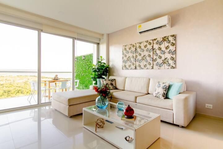 Hermoso Apartamento Con Todas Las Comodidades Acceso Directo A La Playa Morros Epic Sector La Boquilla Cumple Protocolos De Bioseguridad Cartagena Exterior photo