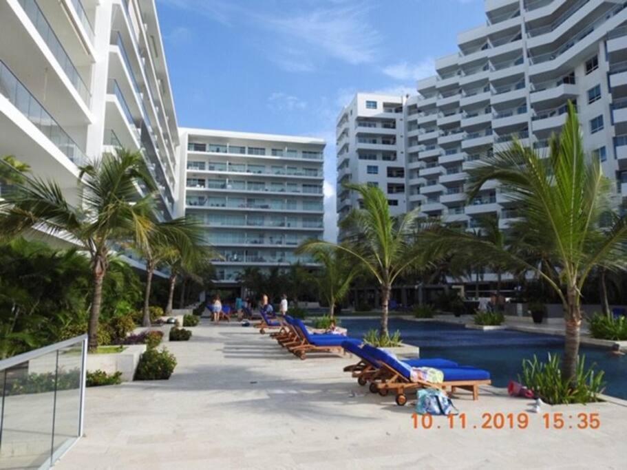 Hermoso Apartamento Con Todas Las Comodidades Acceso Directo A La Playa Morros Epic Sector La Boquilla Cumple Protocolos De Bioseguridad Cartagena Exterior photo