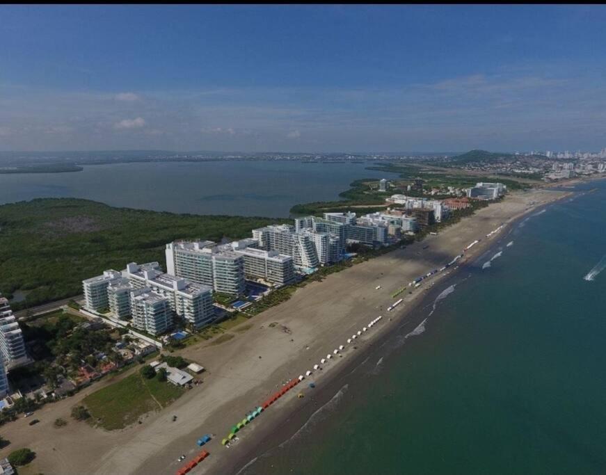 Hermoso Apartamento Con Todas Las Comodidades Acceso Directo A La Playa Morros Epic Sector La Boquilla Cumple Protocolos De Bioseguridad Cartagena Exterior photo