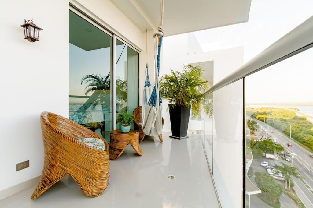 Hermoso Apartamento Con Todas Las Comodidades Acceso Directo A La Playa Morros Epic Sector La Boquilla Cumple Protocolos De Bioseguridad Cartagena Exterior photo