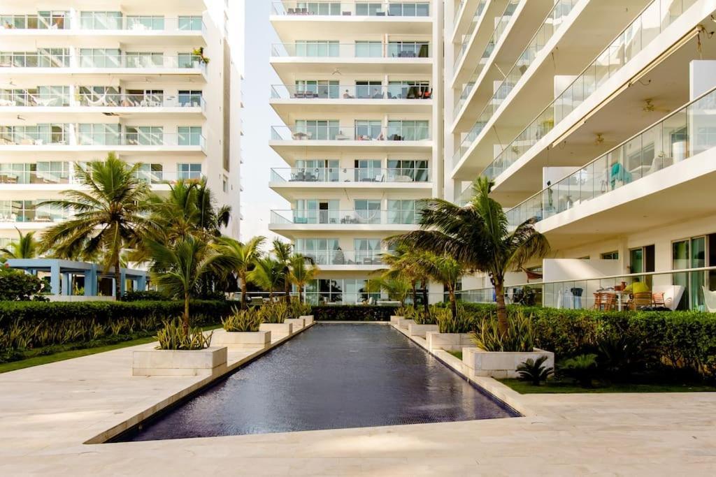 Hermoso Apartamento Con Todas Las Comodidades Acceso Directo A La Playa Morros Epic Sector La Boquilla Cumple Protocolos De Bioseguridad Cartagena Exterior photo