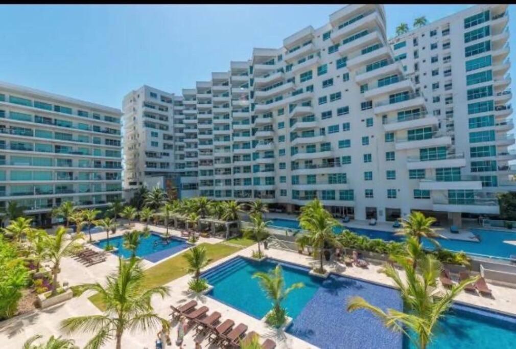Hermoso Apartamento Con Todas Las Comodidades Acceso Directo A La Playa Morros Epic Sector La Boquilla Cumple Protocolos De Bioseguridad Cartagena Exterior photo